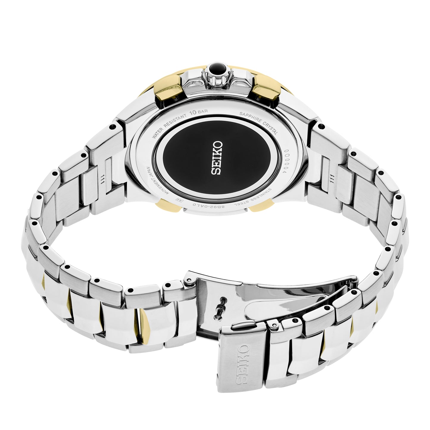 Mens Seiko Watch Coutura Radio Sync Solar Chronograph SSG022