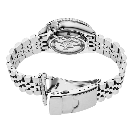 Seiko Men's Automatic 5 Sports Stainless Steel Bracelet Watch 43mm SSK001