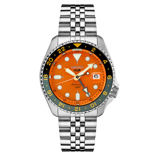 Seiko Men's Automatic Watch GMT SSK005