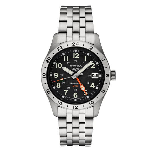Men's Seiko 5 Sports GMT Men's Automatic Watch SSK023K1 Black