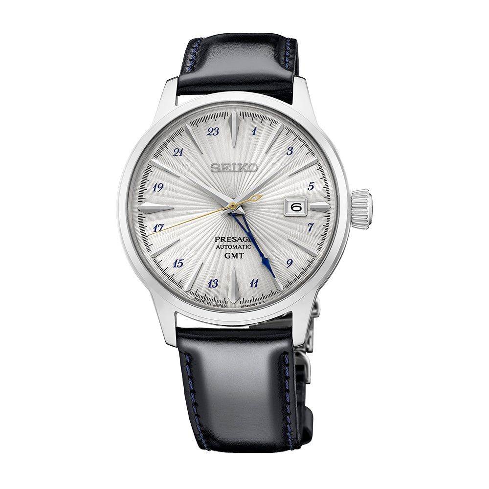 Seiko Men’s Presage Cocktail Time Automatic GMT SSK049