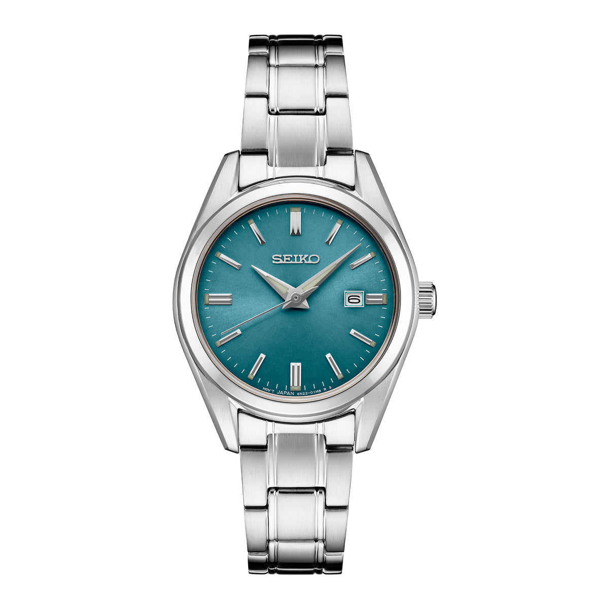 Seiko Ladies' essentials SS Quartz Blue Dial Watch
