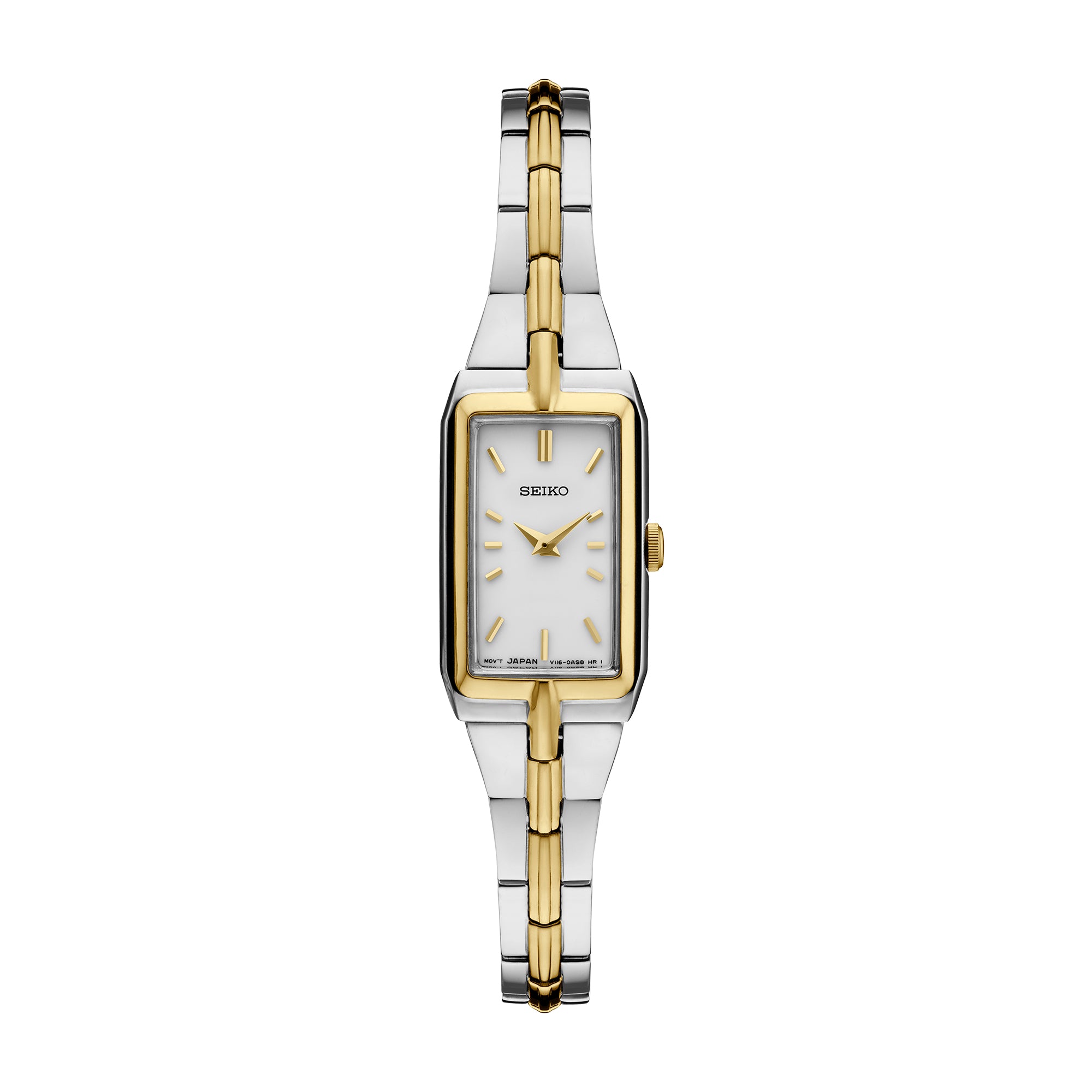 Seiko SWR044 Essentials Gold & Silver Tone Stainless Steel Women's Watch