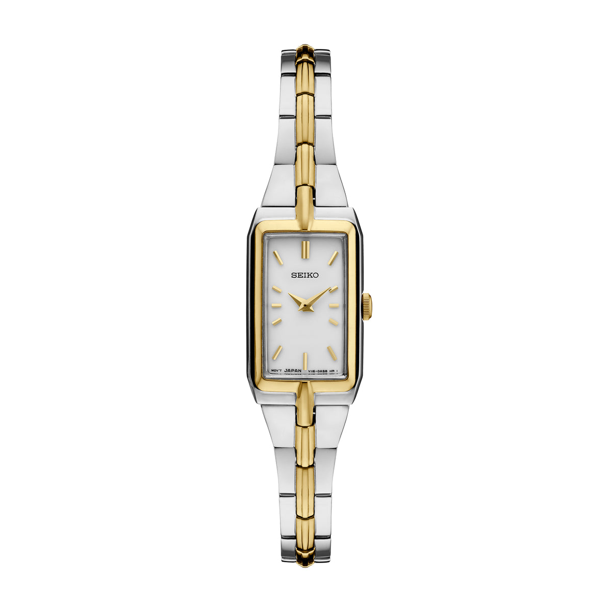 Seiko SWR044 Essentials Gold & Silver Tone Stainless Steel Women's Watch