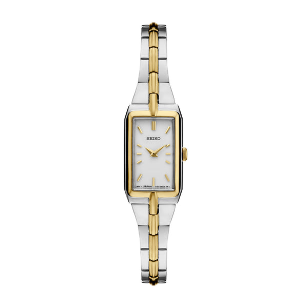 Seiko SWR044 Essentials Gold & Silver Tone Stainless Steel Women's Watch