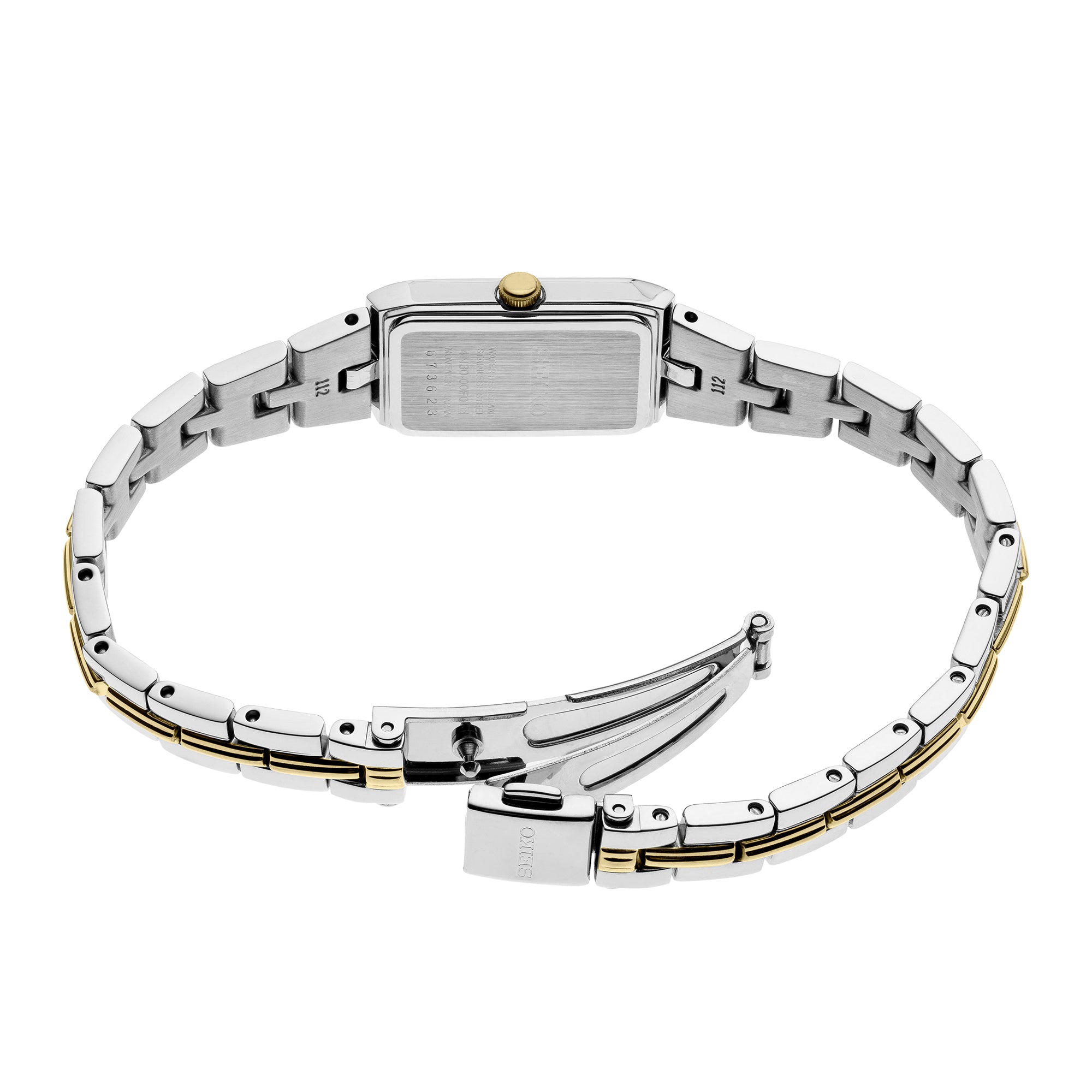 Seiko SWR044 Essentials Gold & Silver Tone Stainless Steel Women's Watch