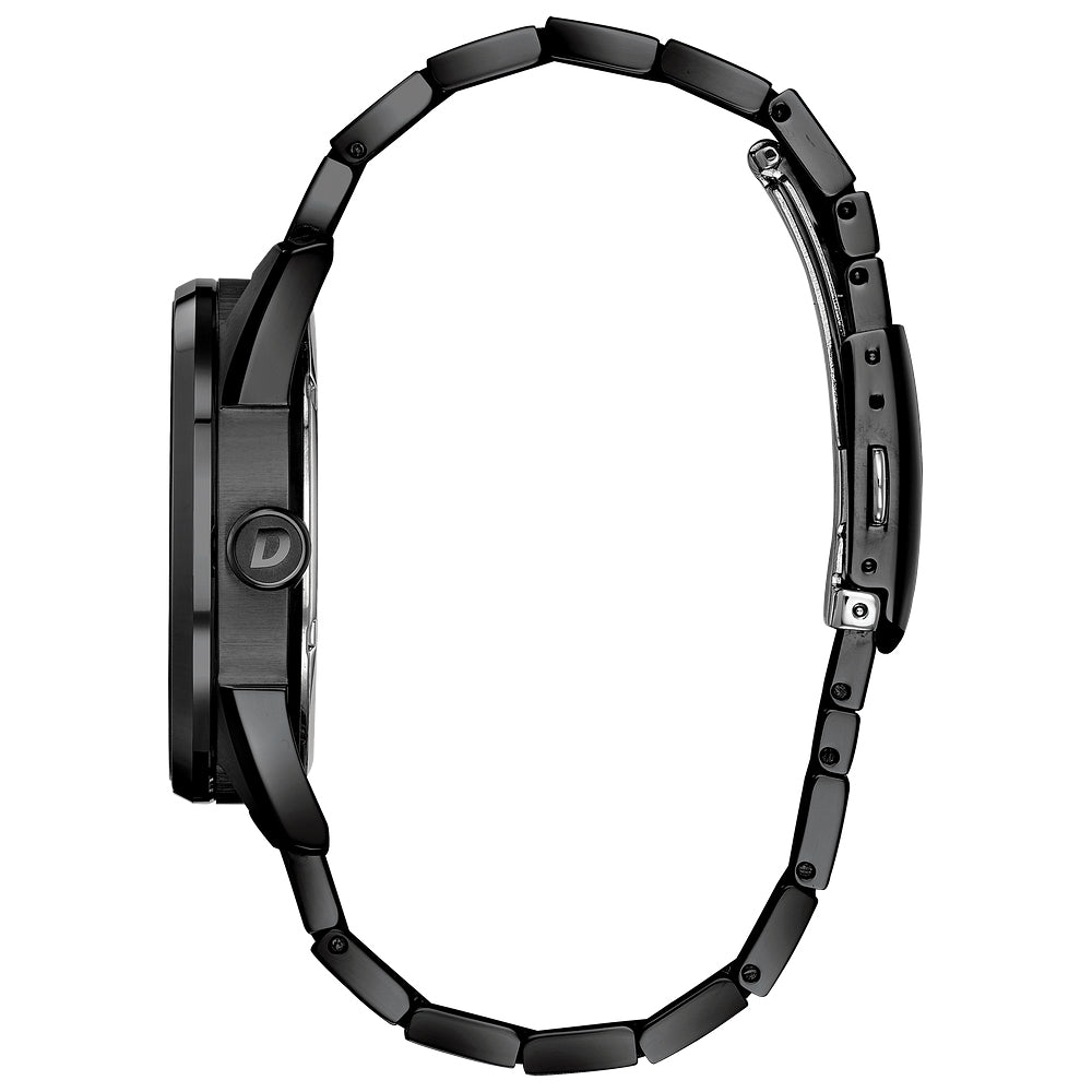 Men's Drive from Citizen Eco-Drive® CTO Black IP Watch with Black Dial (Model: BU4025-59E)