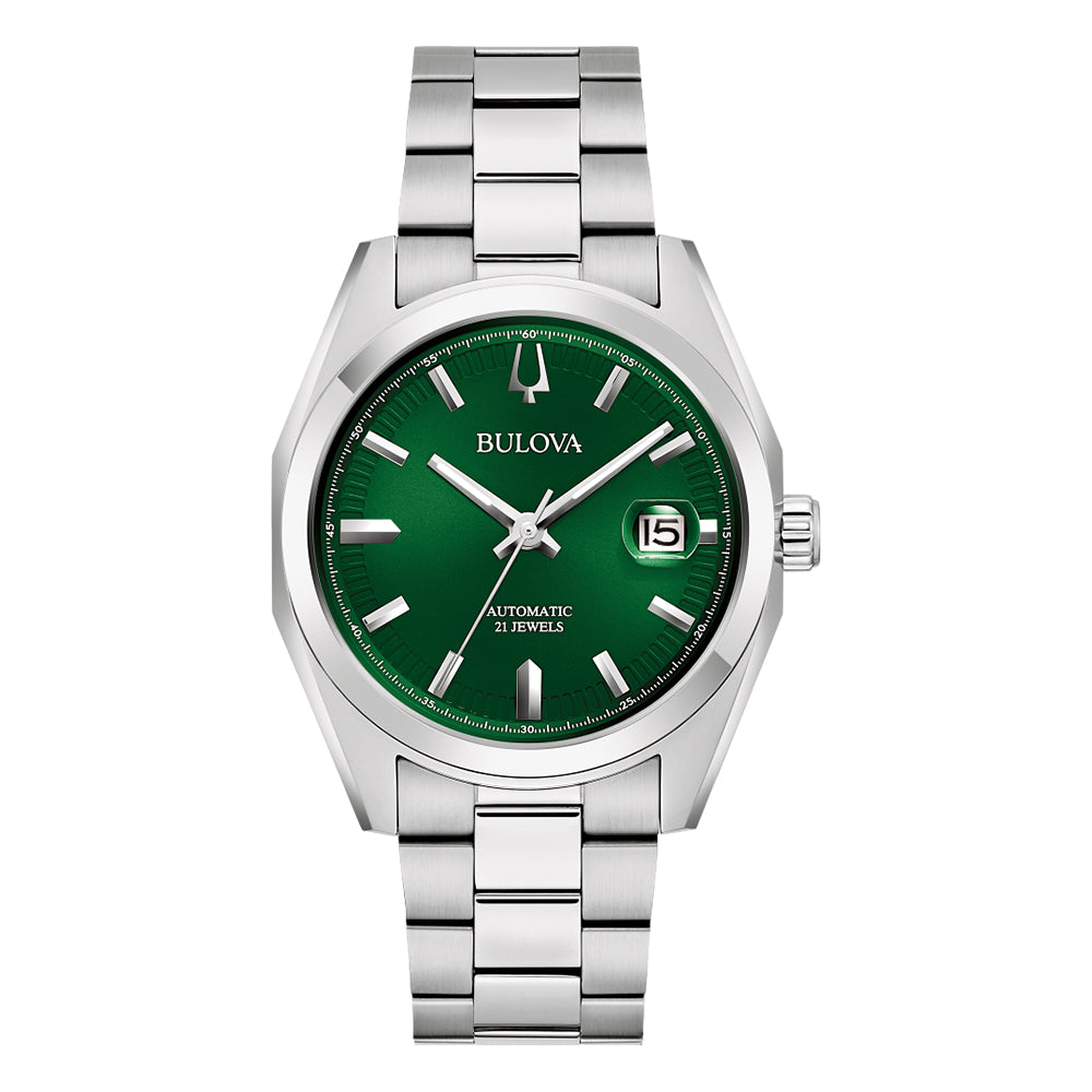 Men's Automatic Surveyor Stainless Steel Bracelet Watch 39mm