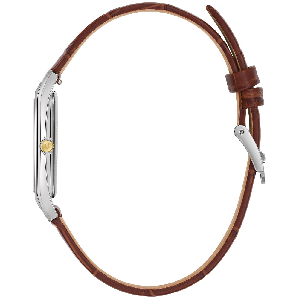 Bulova watch leather band