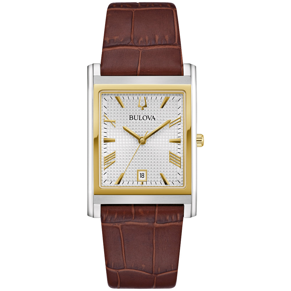 Bulova watch leather band