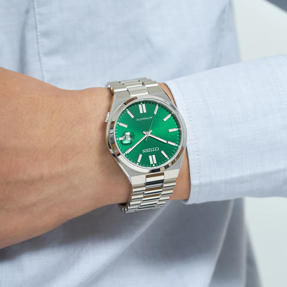 MEN AUTO WR50 SS BRAC GREN
