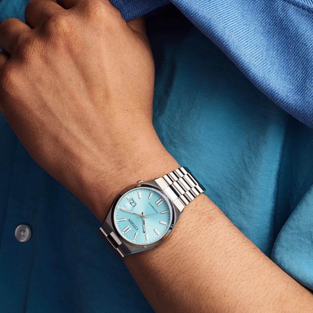 Citizen Automatic Sky Blue Men’s TSUYOSA Watch