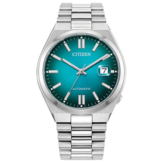 Citizen Tsuyosa Automatic Teal Dial Stainless Steel Watch 40mm