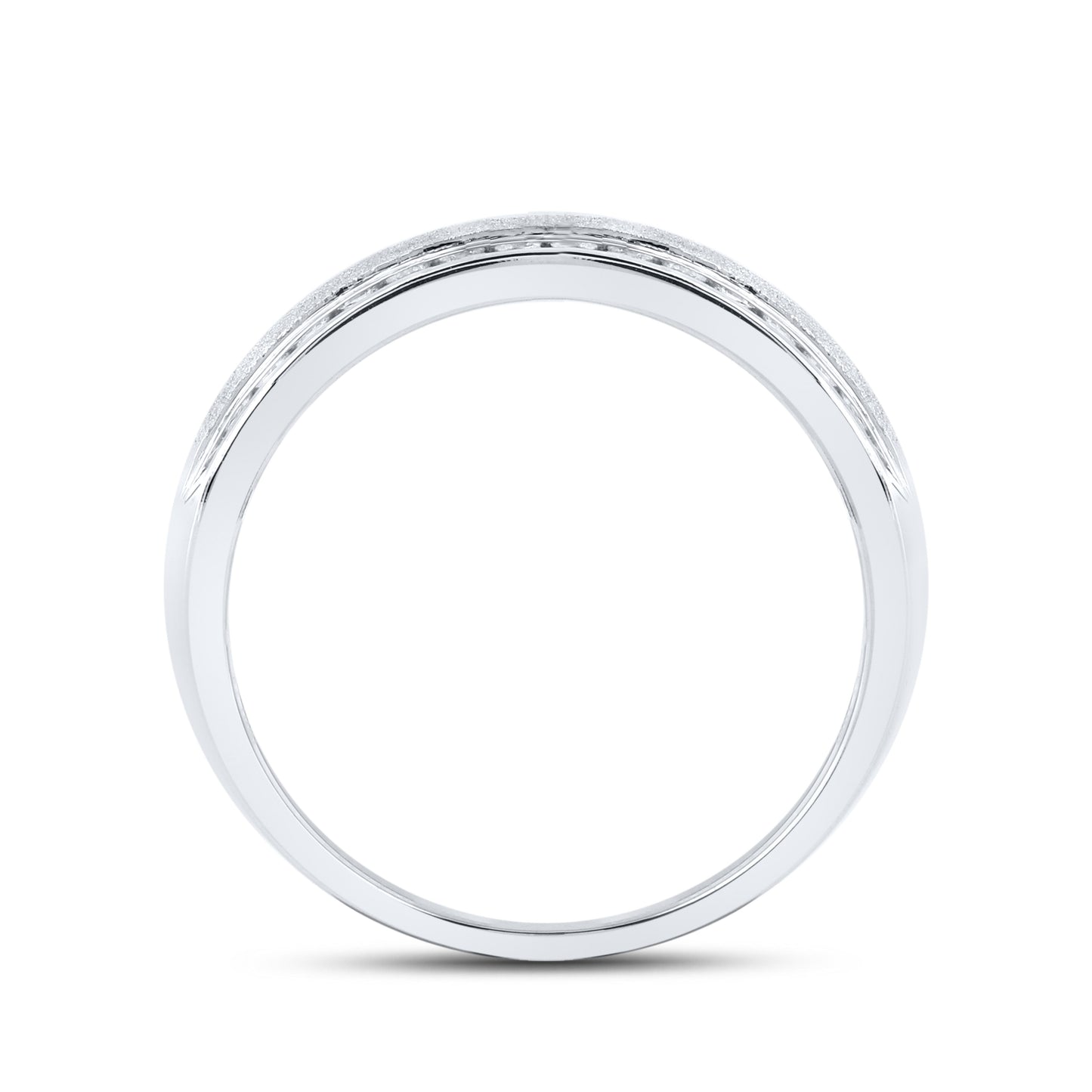 10kt WHITE GOLD 0.50 CTW Men’s Diamond Ring