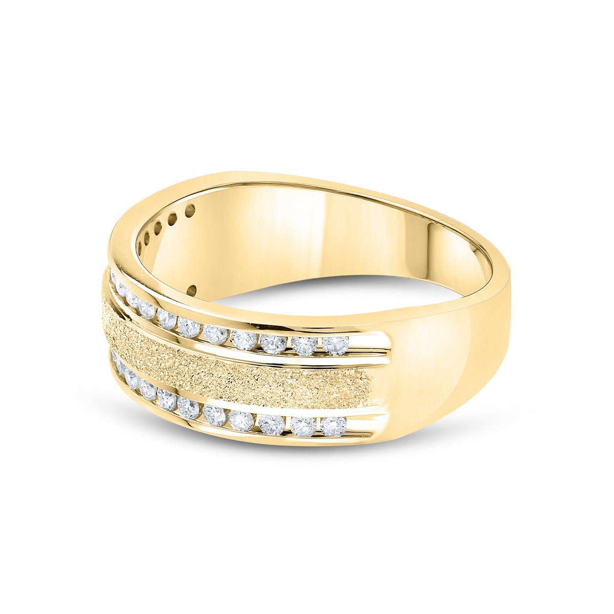 14kt YELLOW GOLD 0.46 CTW Men’s Diamond Ring