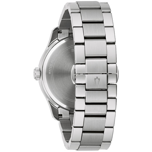 Bulova Men’s Chronograph – Stainless Steel Bracelet Blue Dial