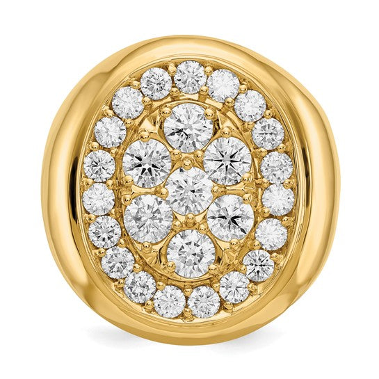 14kt Yellow Gold VS Diamond men's ring