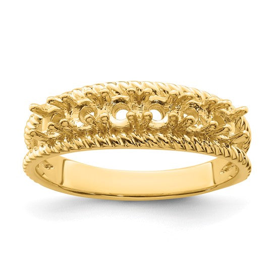 14kt Yellow Gold Family Jewelry Ring