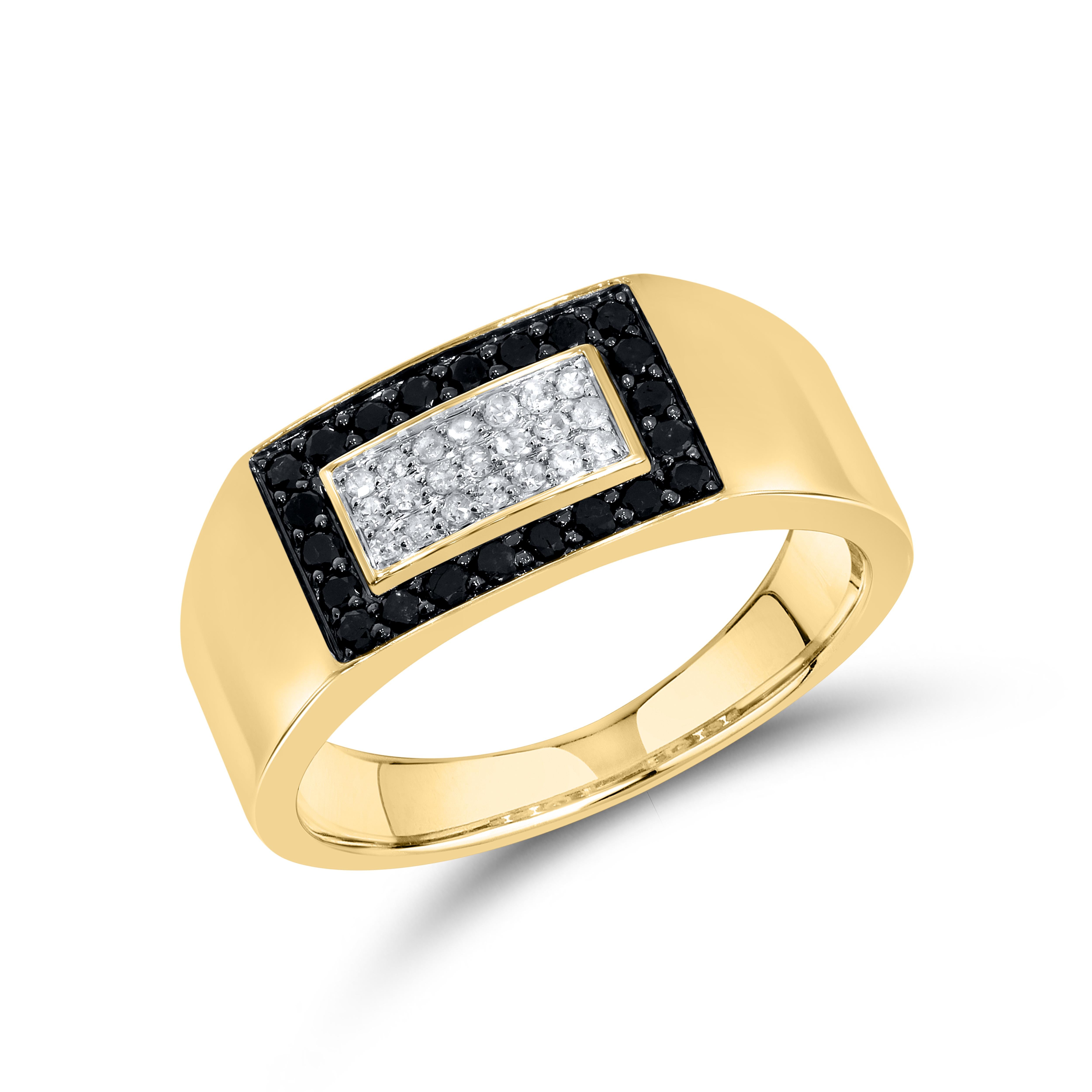 10kt Yellow Gold 0.48 CTW Diamond Men’s Ring