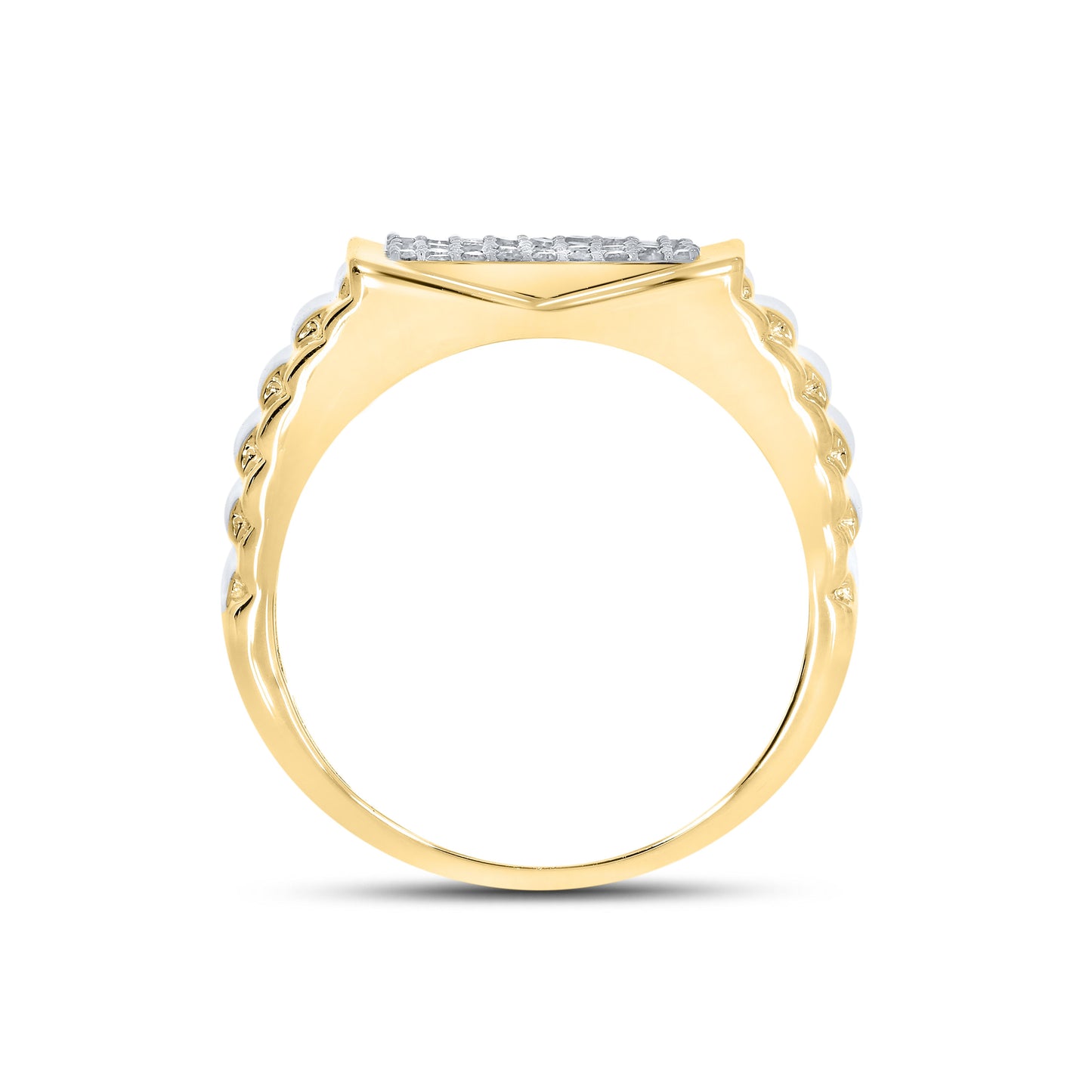 10kt Yellow Gold 0.45 ctw Diamond Men’s Ring