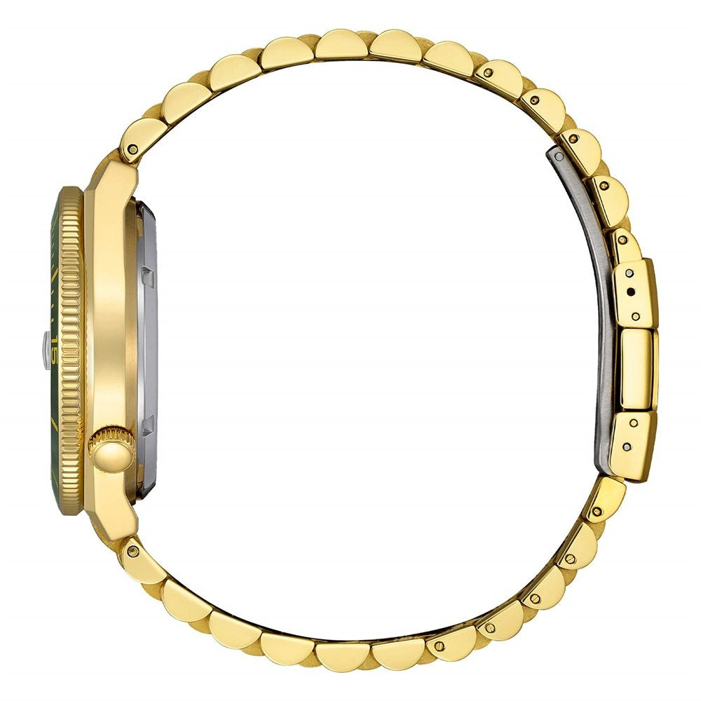 Gold and green citizen men’s automatic Watch