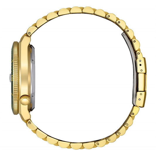 Gold and green citizen men’s automatic Watch