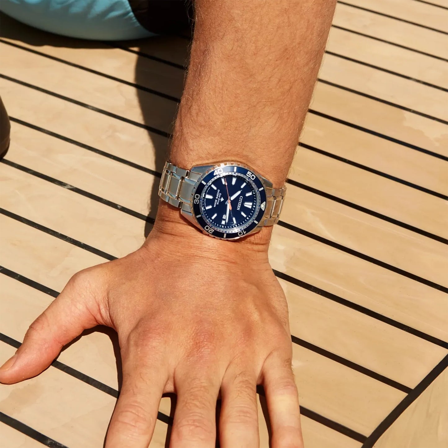Citizen Promaster Diver Eco-Drive Blue Dial Stainless Steel Watch