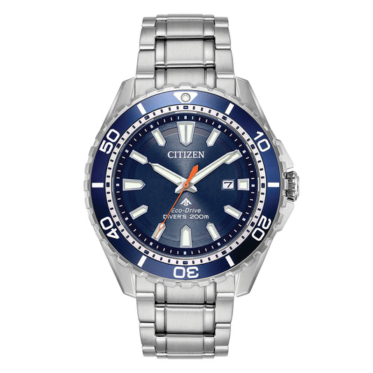 Citizen Promaster Diver Eco-Drive Blue Dial Stainless Steel Watch