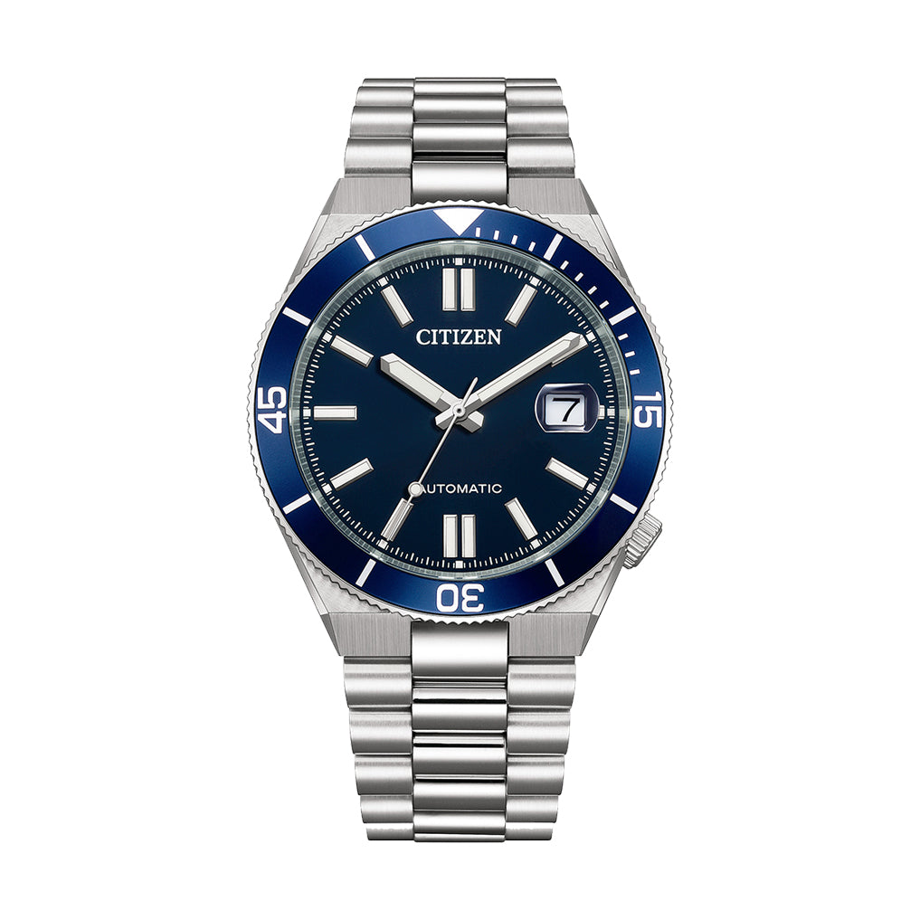 Citizen Tsuyosa Men Blue Stainless Steel Watch NJ0230-59L
