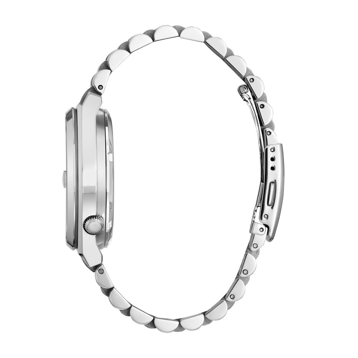 TSUYOSA Orange Dial Stainless Steel Bracelet NJ0151-53Z