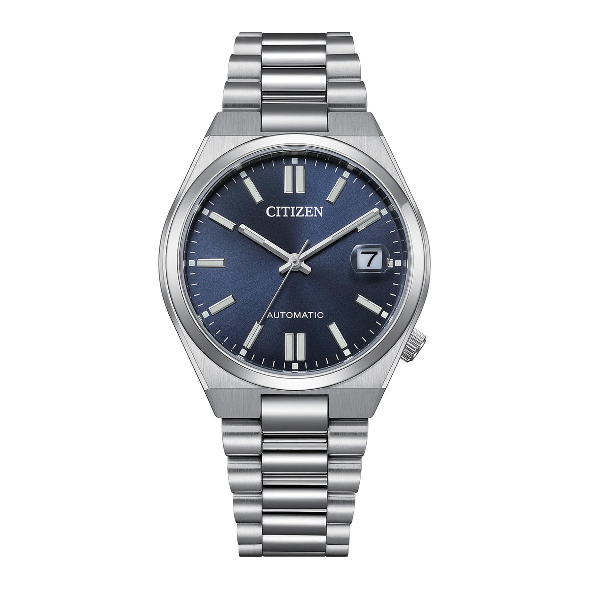 Citizen Tsuyosa Men Blue Stainless Steel Watch NJ0200-50M
