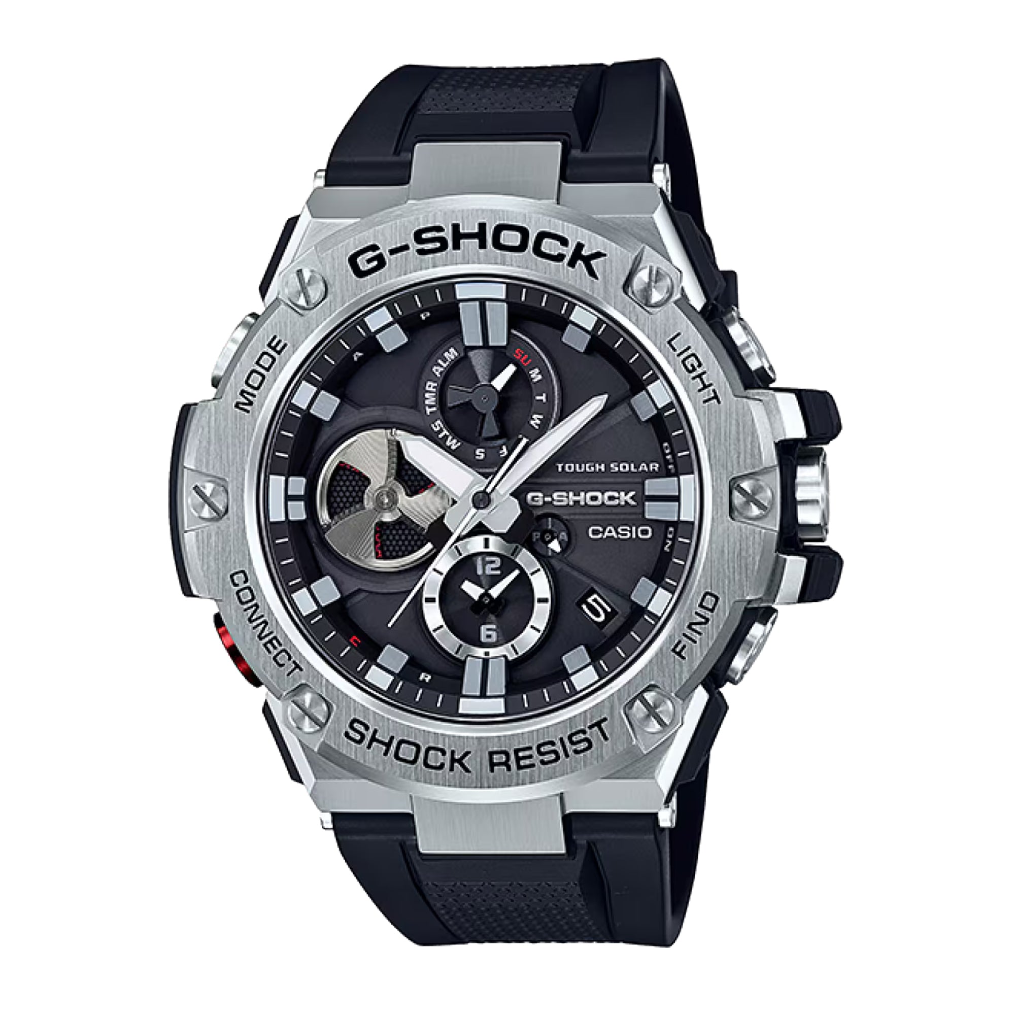 Casio G-Shock G-STEEL GST-B100-1A Solar Bluetooth Men's Watch