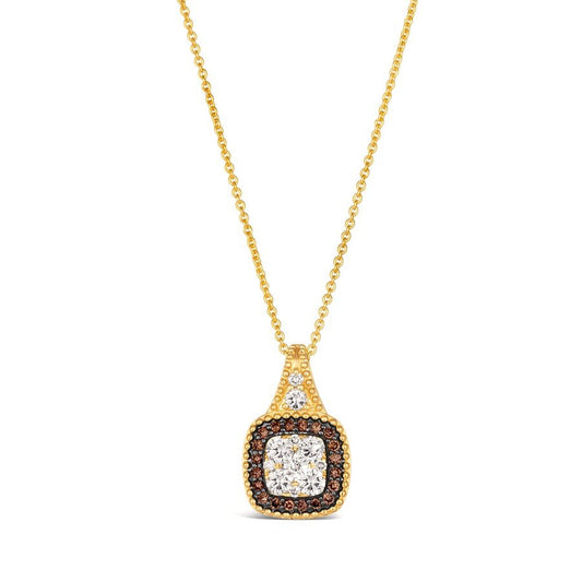 Le Vian 14K Honey Gold™ Pendant | Nude diamonds™ 3/8 cts., Chocolate diamonds® 1/6 cts.