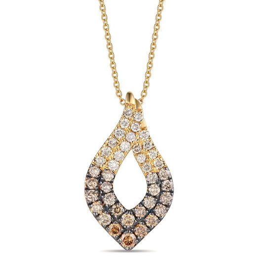 Le Vian 14K Honey Gold™ Pendant | Chocolate ombré® diamonds 1 cts.