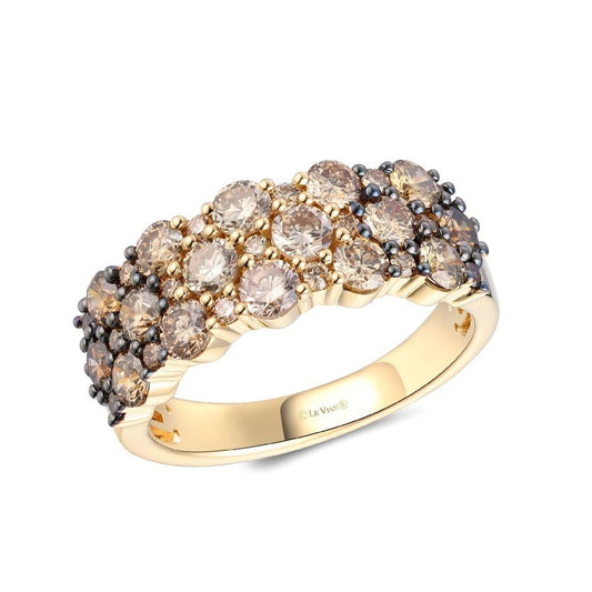 Le Vian 14K Honey Gold™ Ring I Chocolate Ombré® diamonds 1 7/8 cts.