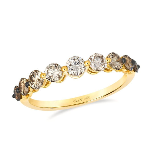 Le Vian 14K Honey Gold™ Ring | Chocolate ombré® diamonds 1 cts.
