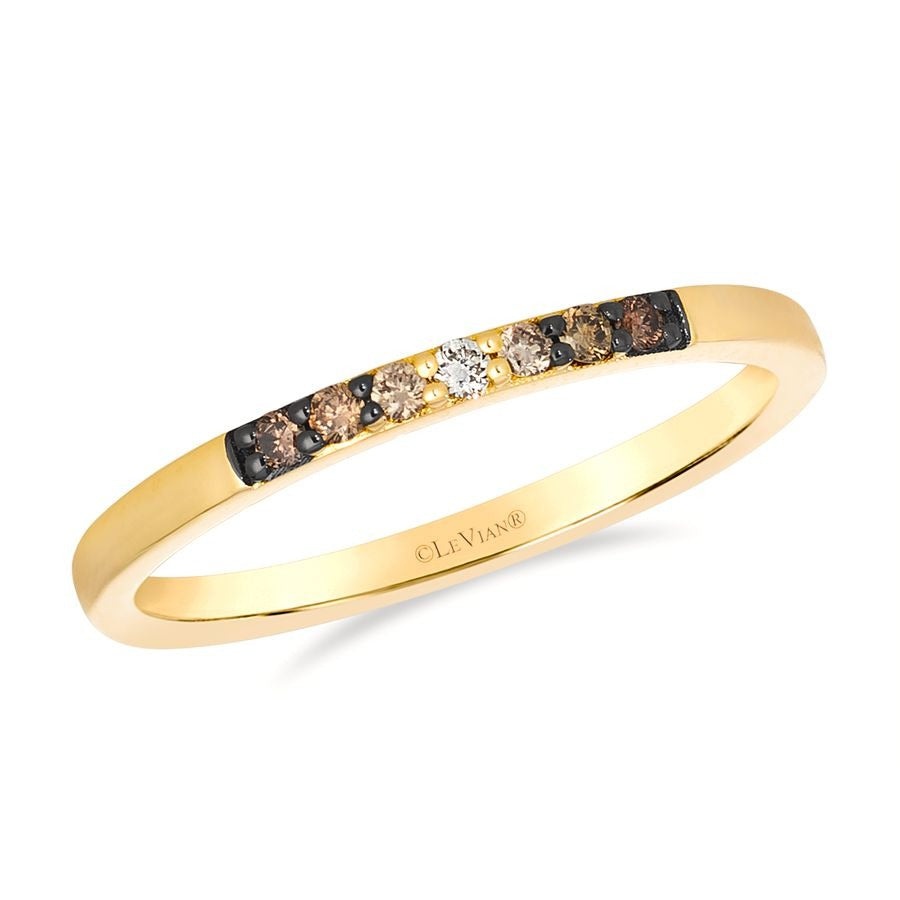 Le Vian 4K Honey Gold™ Ring | Chocolate ombré® diamonds 1/10 cts.