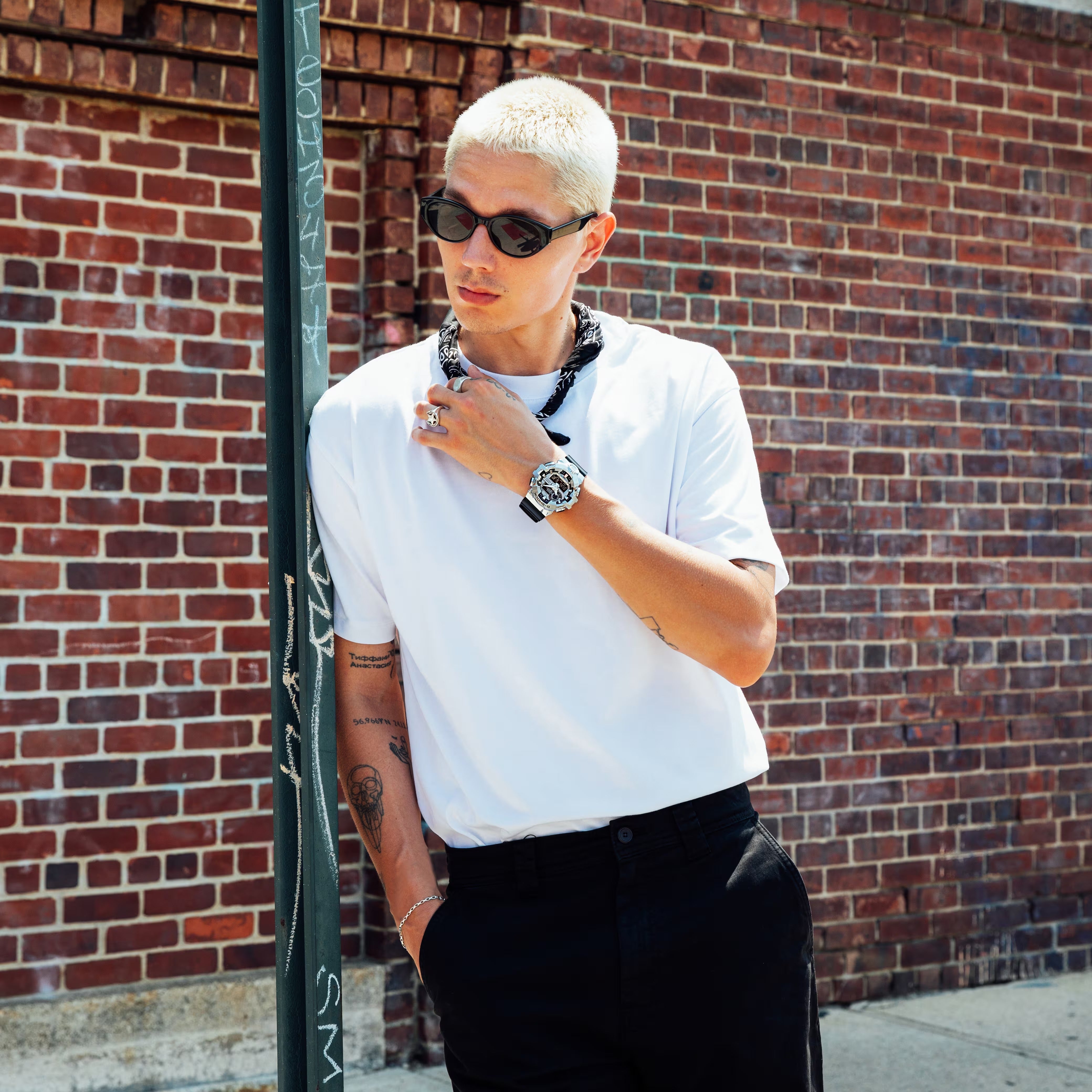 Casio G-Shock Men's Japanese Quartz Black Resin Watch, 53.4mm, GM700-1A