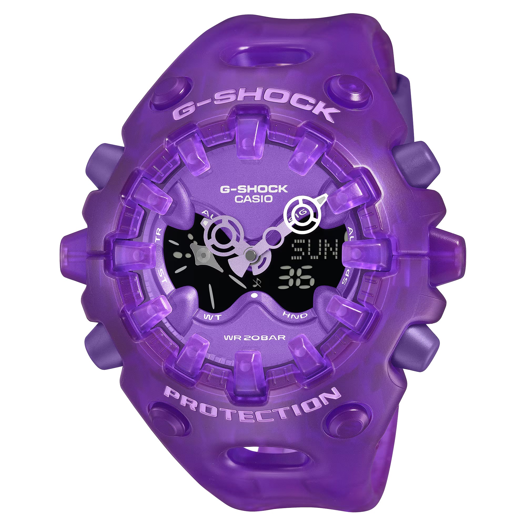 G-Shock GA01SKE-6A Crystal Purple Analog & Digital Watch