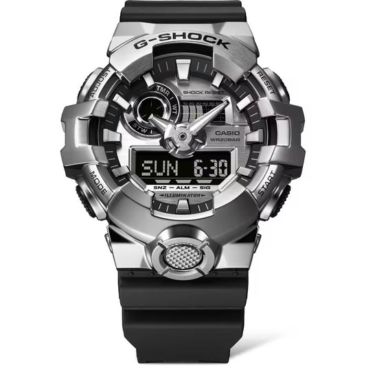 Casio G-Shock Men's Japanese Quartz Black Resin Watch, 53.4mm, GM700-1A
