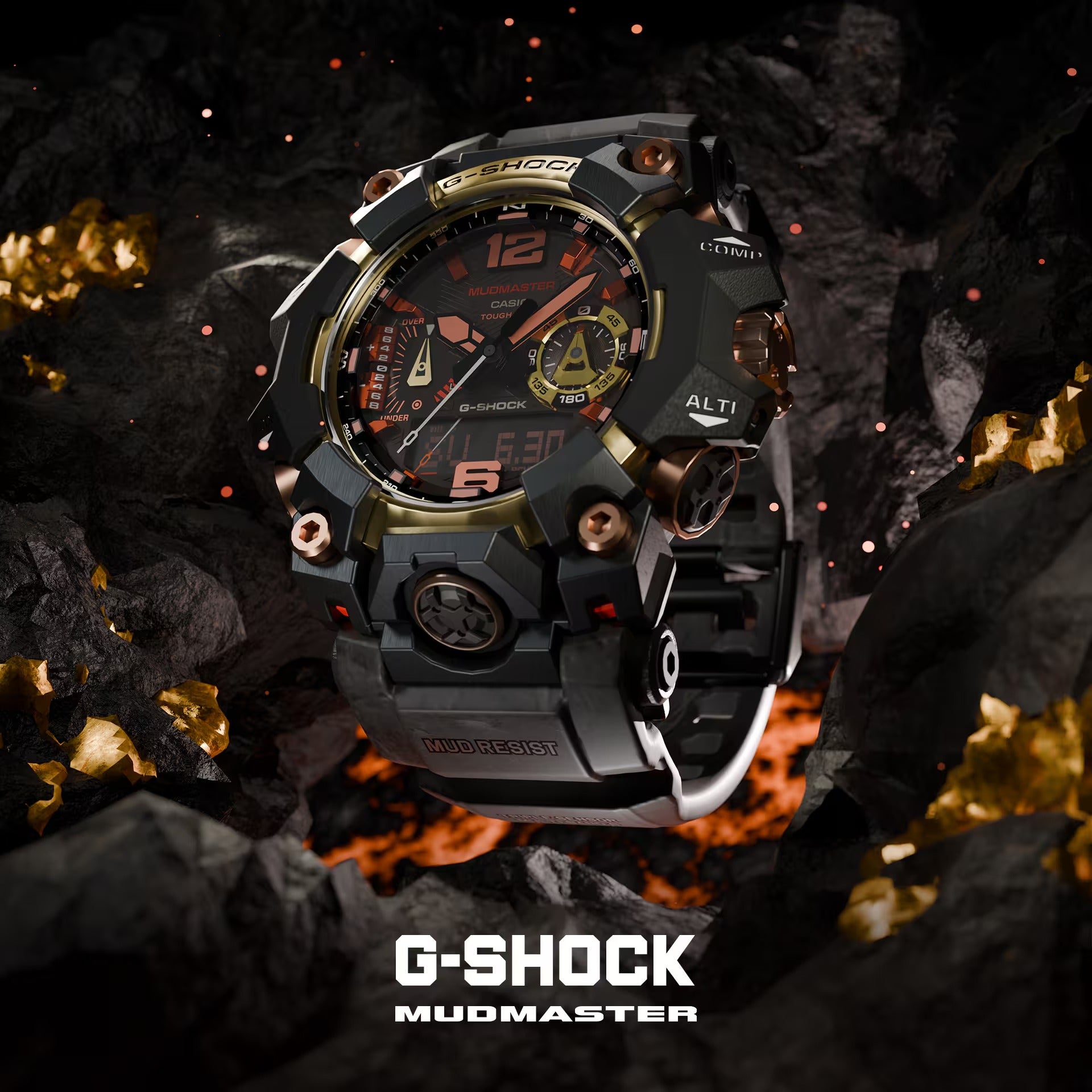 CASIO G-SHOCK MASTER OF G MUDMASTER GWG-B1000MG-1A9JR Men's Watch NEW