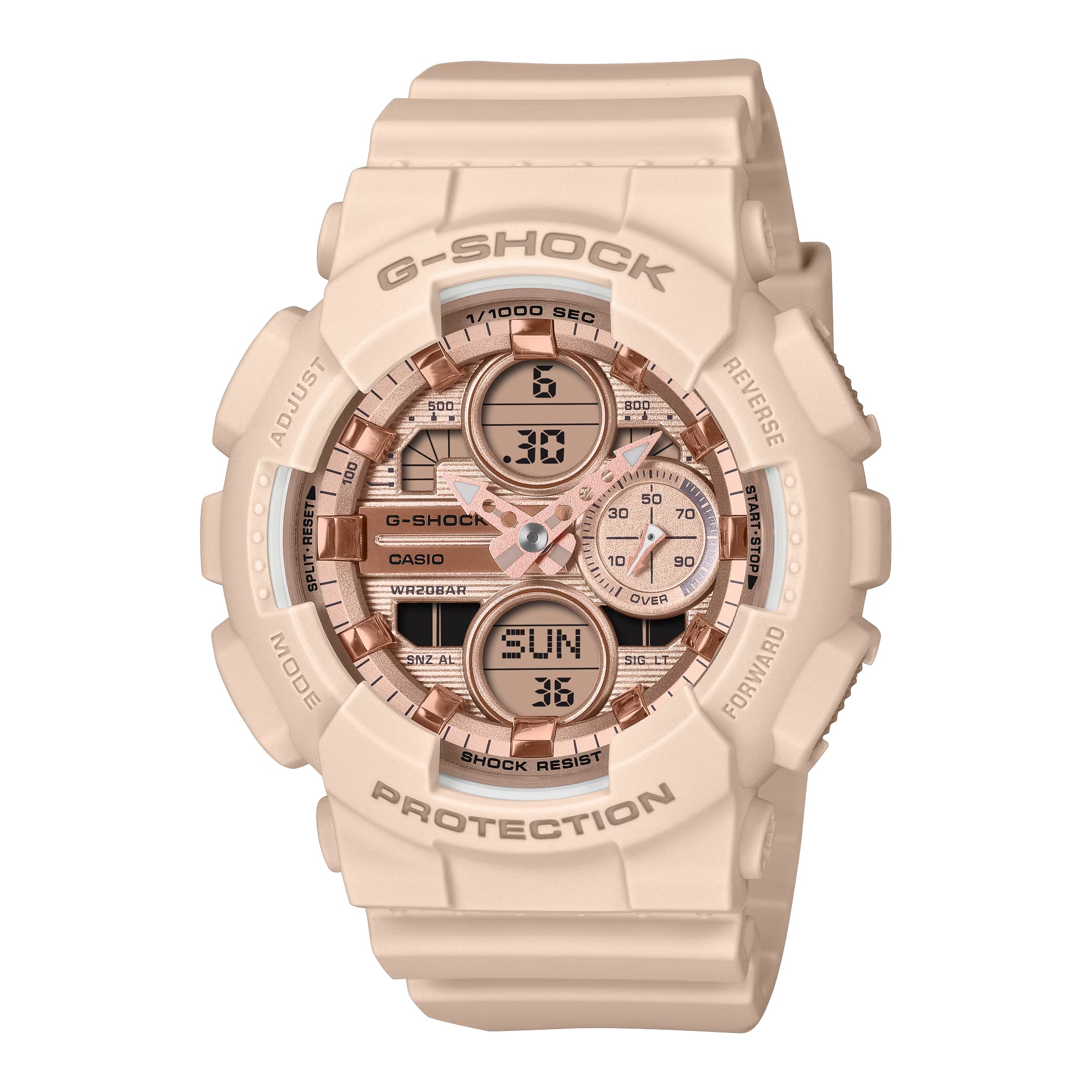 G SHOCK Ana-Digi Resin Solid Strap Watch