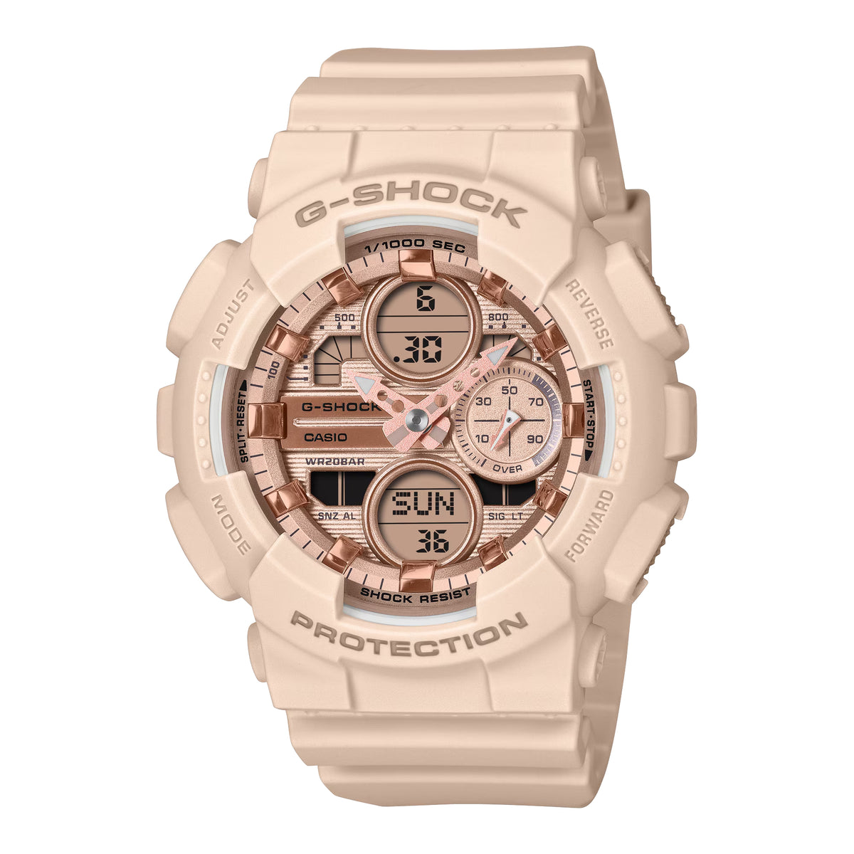 G SHOCK Ana-Digi Resin Solid Strap Watch
