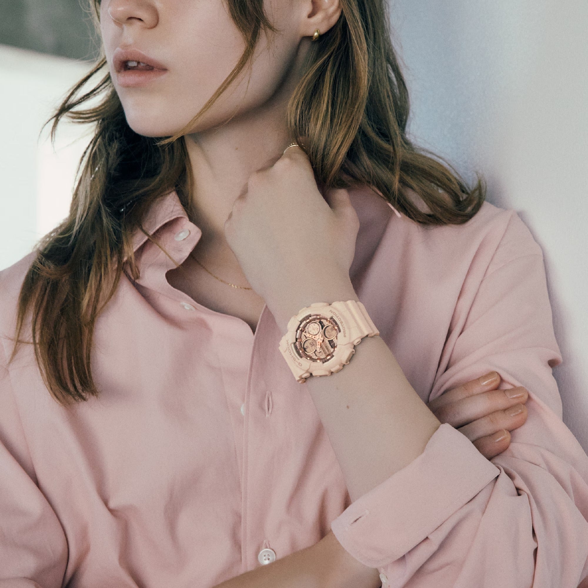 G SHOCK Ana-Digi Resin Solid Strap Watch