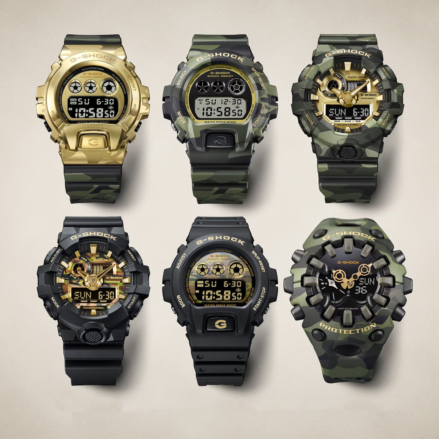 Casio G-Shock Men's GM-6900G-9 Digital Watch