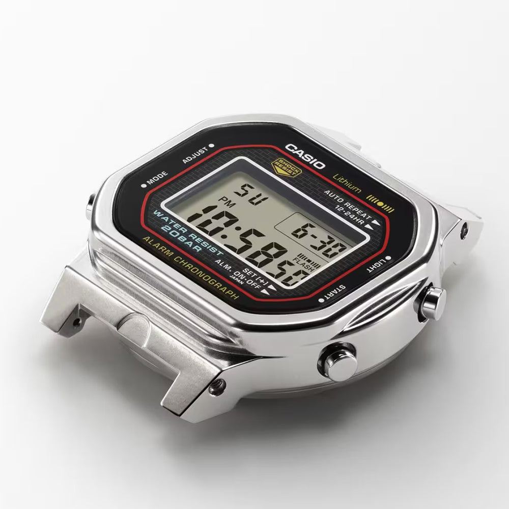 Casio G-Shock Digital 5000 Series Black Resin Watch 42.3mm - DW5000R-1A