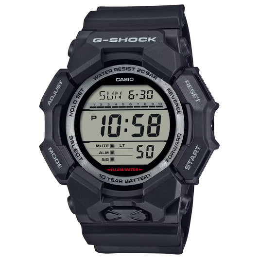 Casio G-SHOCK Digital GD-010 Series Mens Watch Grey 55mm GD-010-1CR