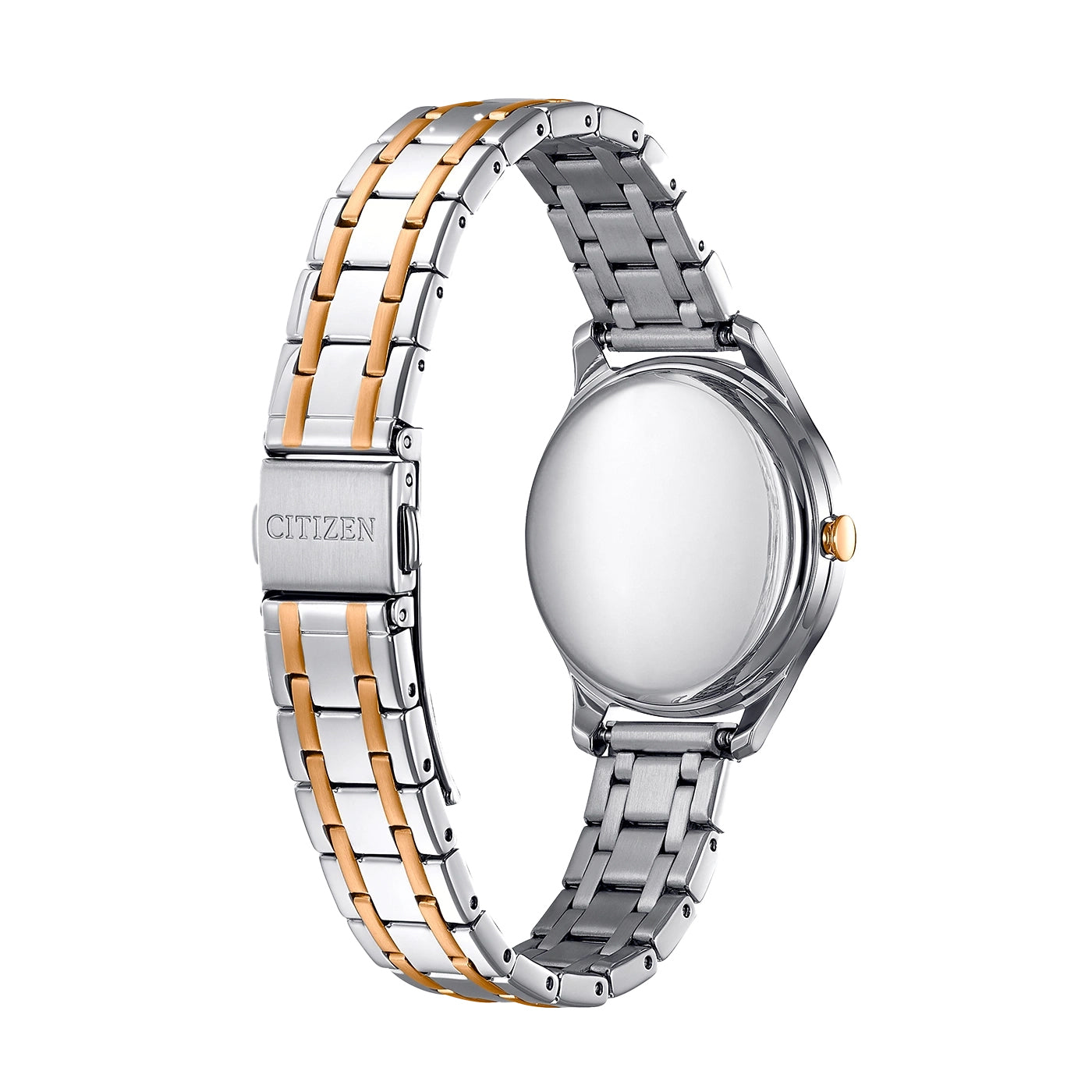 Citizen Eco Ladies' Watch in Two-Tone Stainless Steel