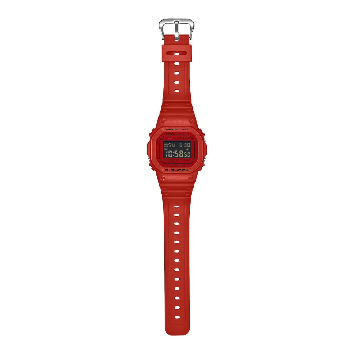 G-Shock DW5600RRB-4 Digital 5600 Series Watch 42.8mm in Red