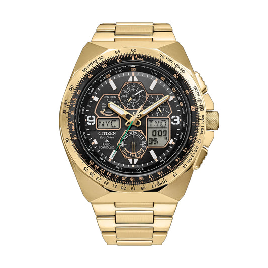 Citizen Promaster Skyhawk A-T Black Dial Stainless Steel Watch